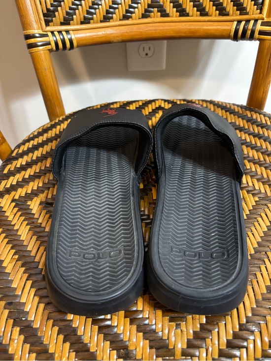 Polo Ralph Lauren Rodwell Signature Pony Slides Red Pony 13D main image 4